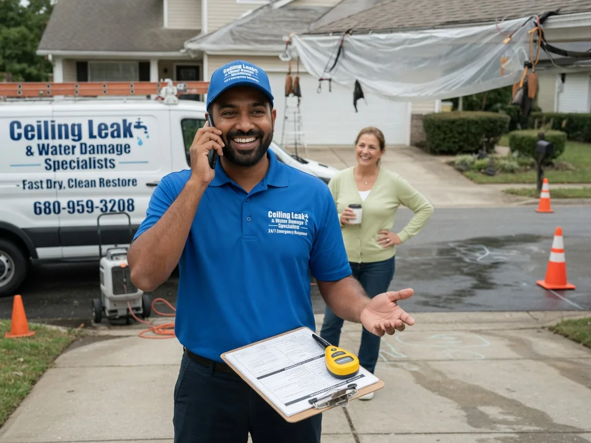 Ceiling Leak Cleanup Windsor, NC FAQs